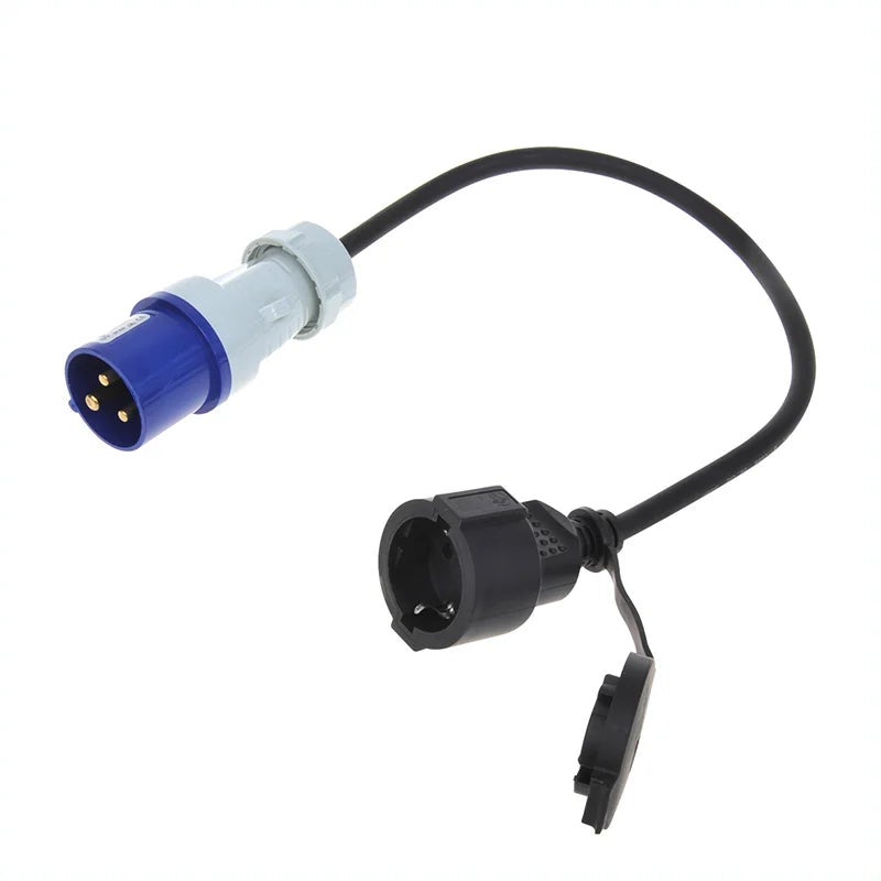 C Ble Adaptateur Cm Fiche Cee Vers Prise Schuko Leroy Merlin