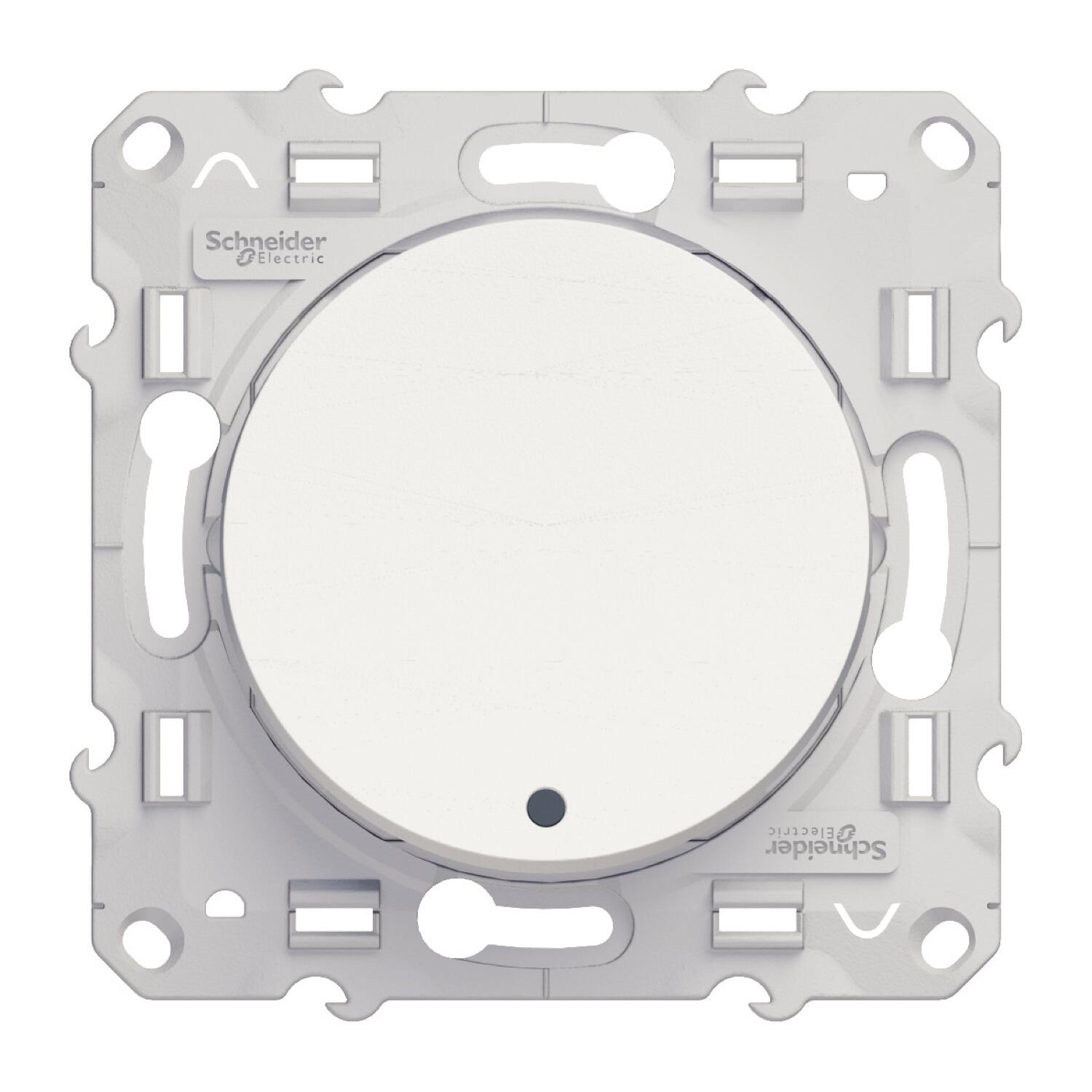 Interrupteur Va Et Vient Lumineux Odace SCHNEIDER ELECTRIC Blanc