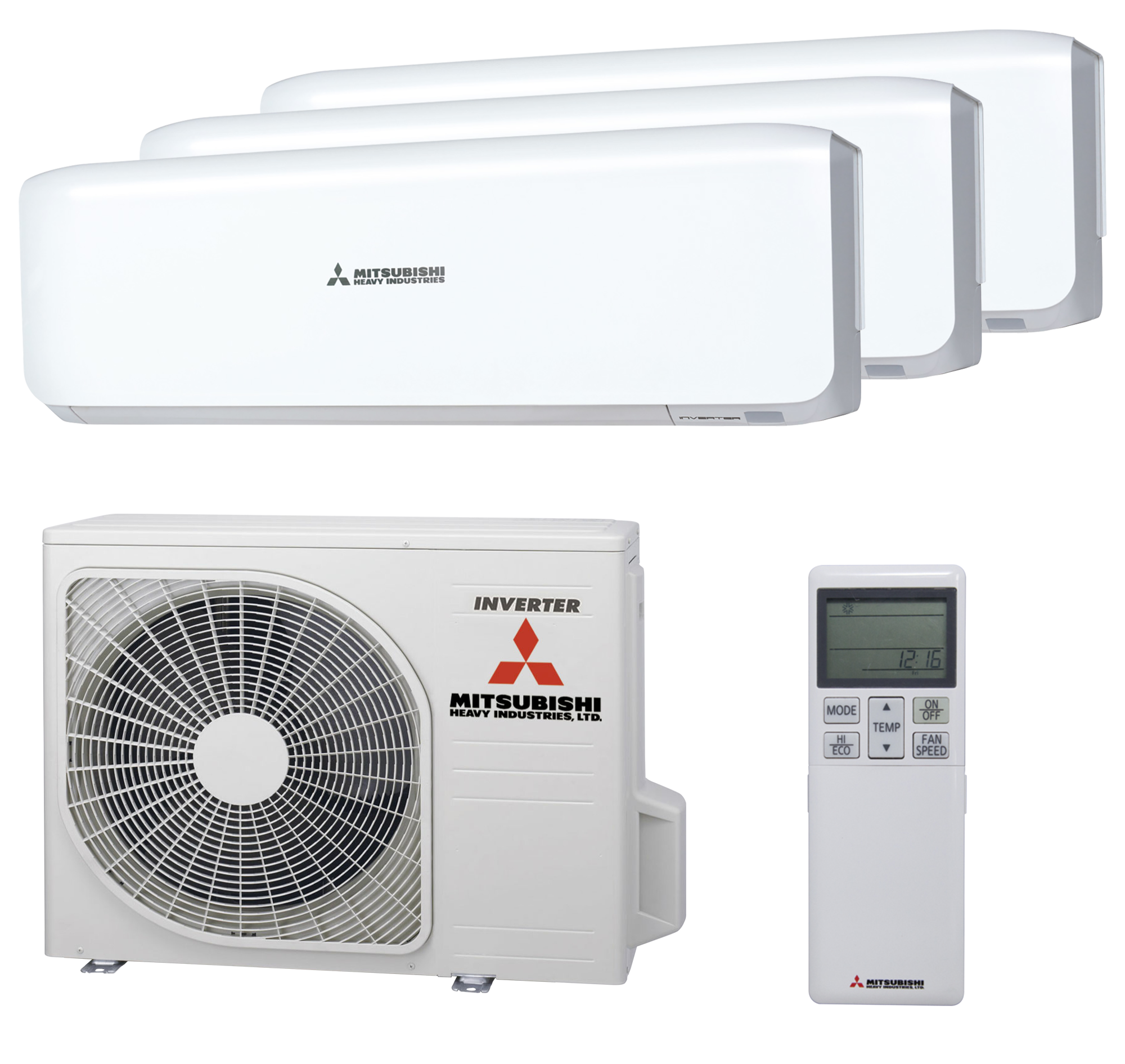 Aire Acondicionado Multisplit 3X1 MITSUBISHI 41ZS02 2x1290 3010 Fg WIFI