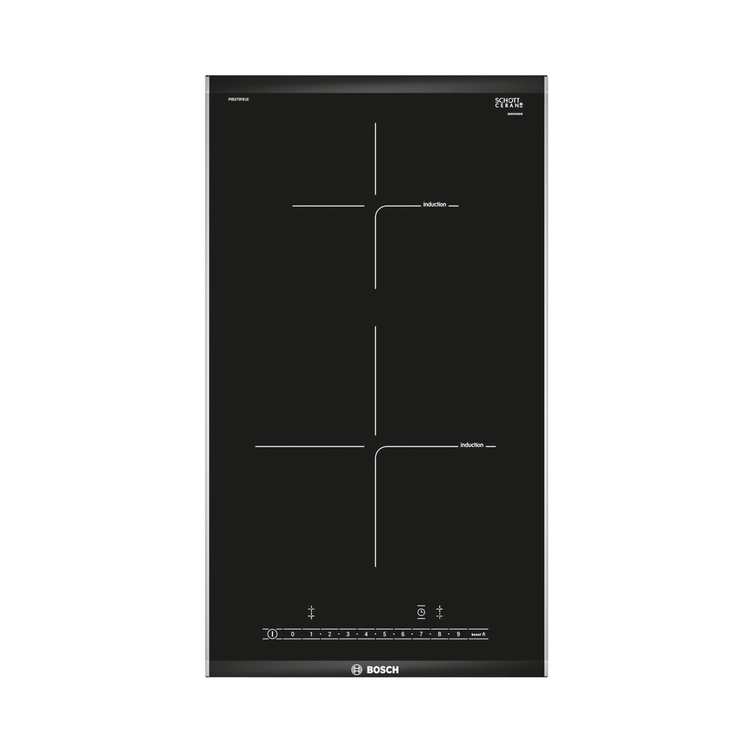 Inducción BOSCH PIB375FB1E con 2 zonas de cocción 3700 W Leroy Merlin