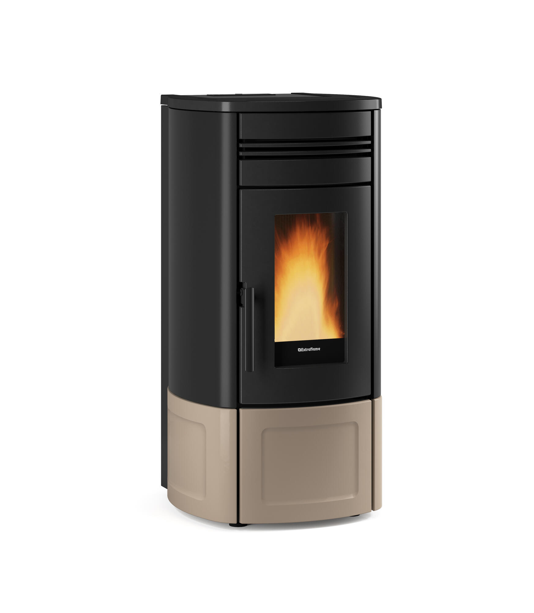 Po Le Granul S Extraflame Noris Plus Lux Taupe Kw Leroy Merlin