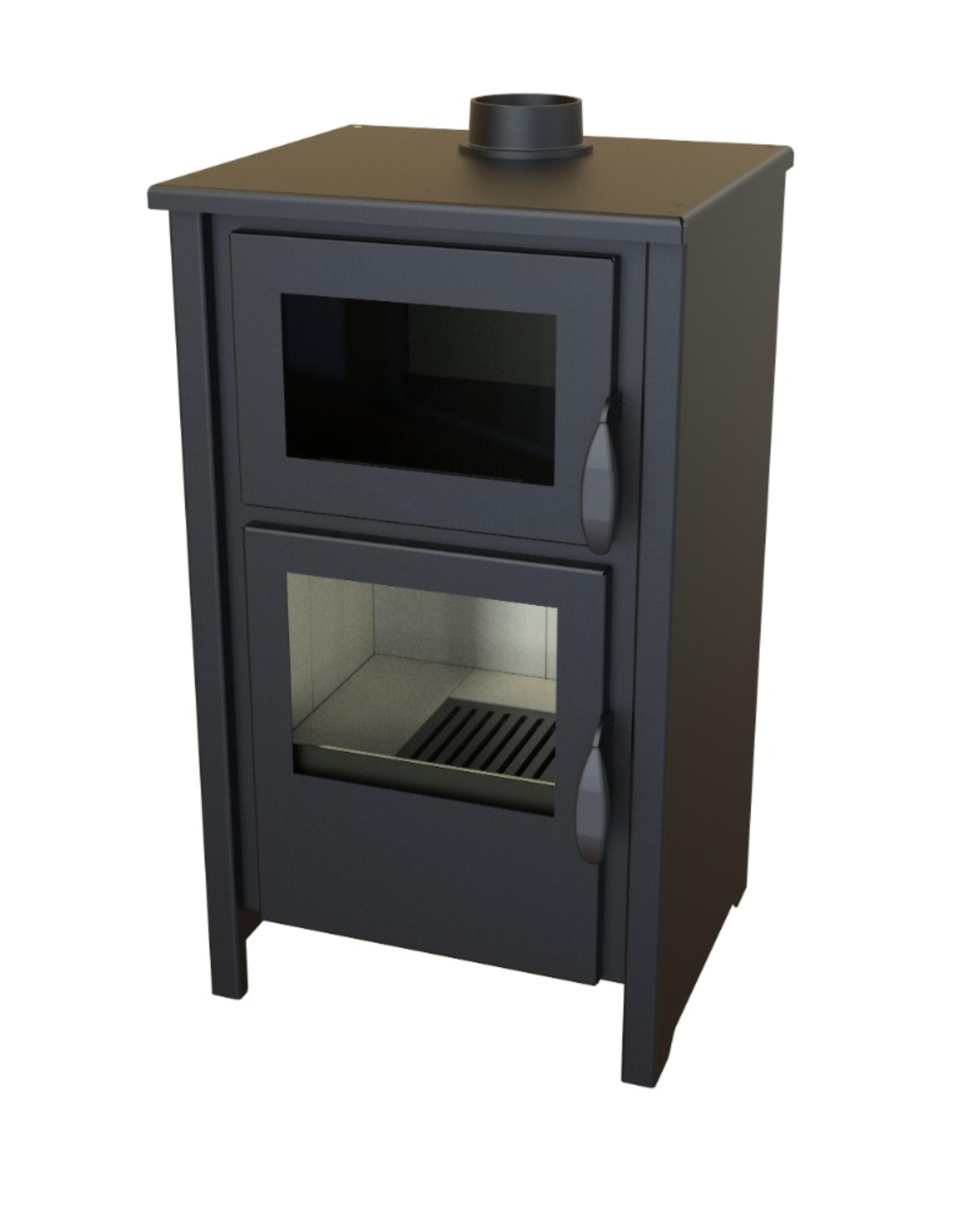 Estufa De Le A Eider Biomasa Cookfire Horno Eco New Kw Leroy Merlin