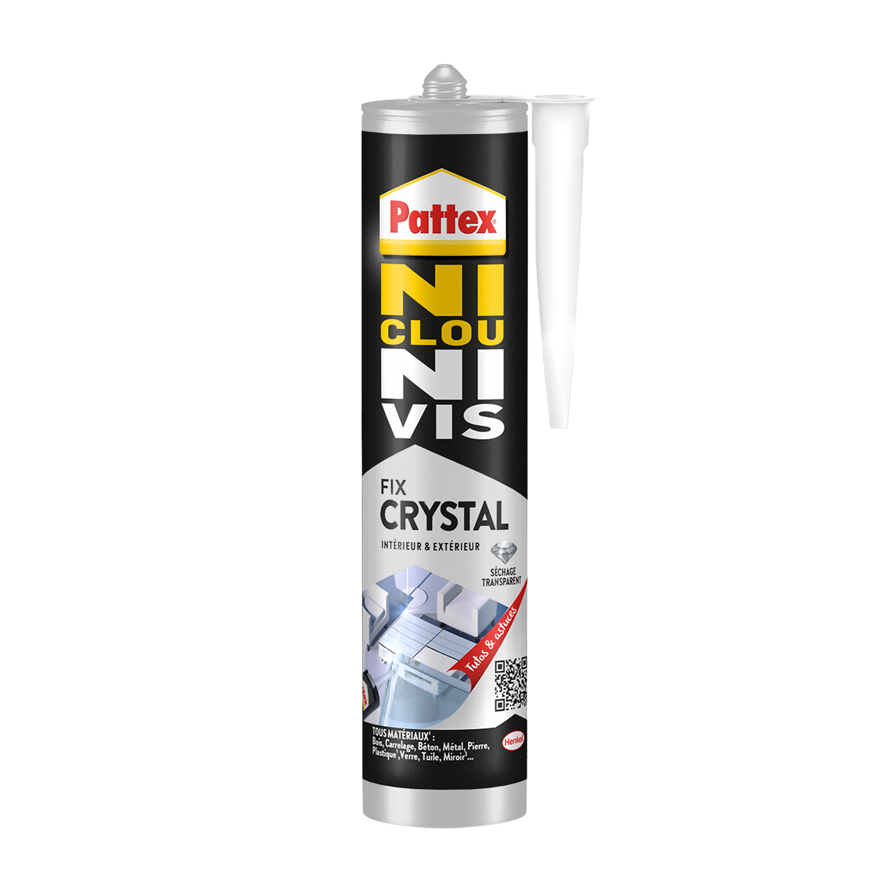 Colle De Fixation Ms Polym Re Ni Clou Ni Vis Crystal Pattex G