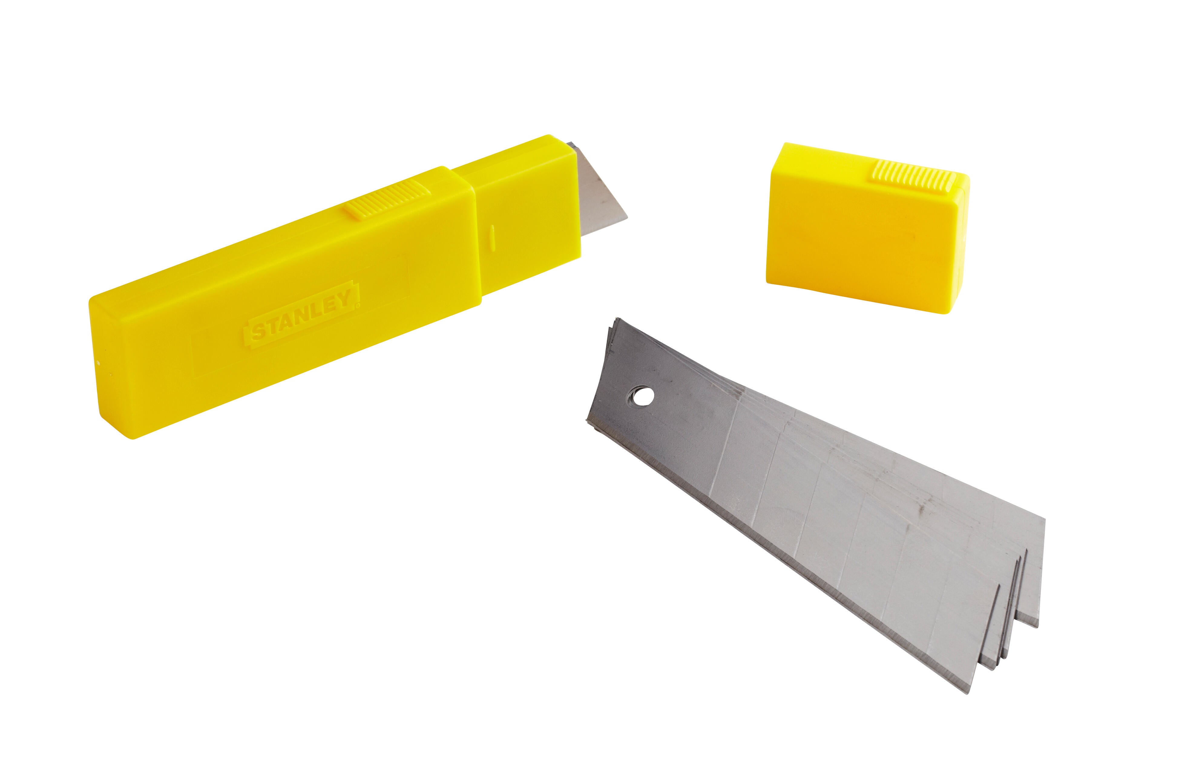 Lot De 10 Lames De Cutter 25mm STANLEY Bricoman