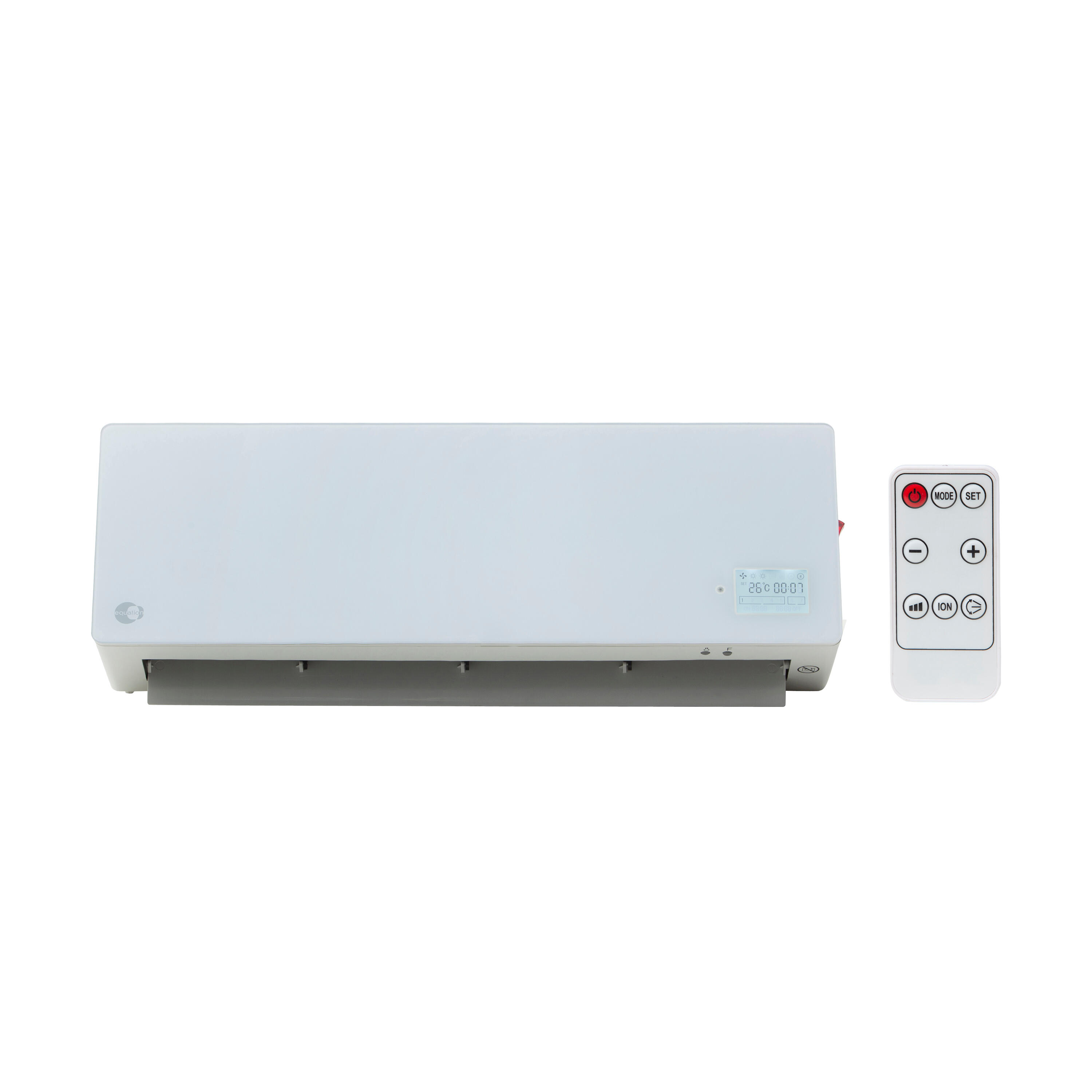 Termoventilatore Ceramico Mobile Equation Club Bianco W Leroy