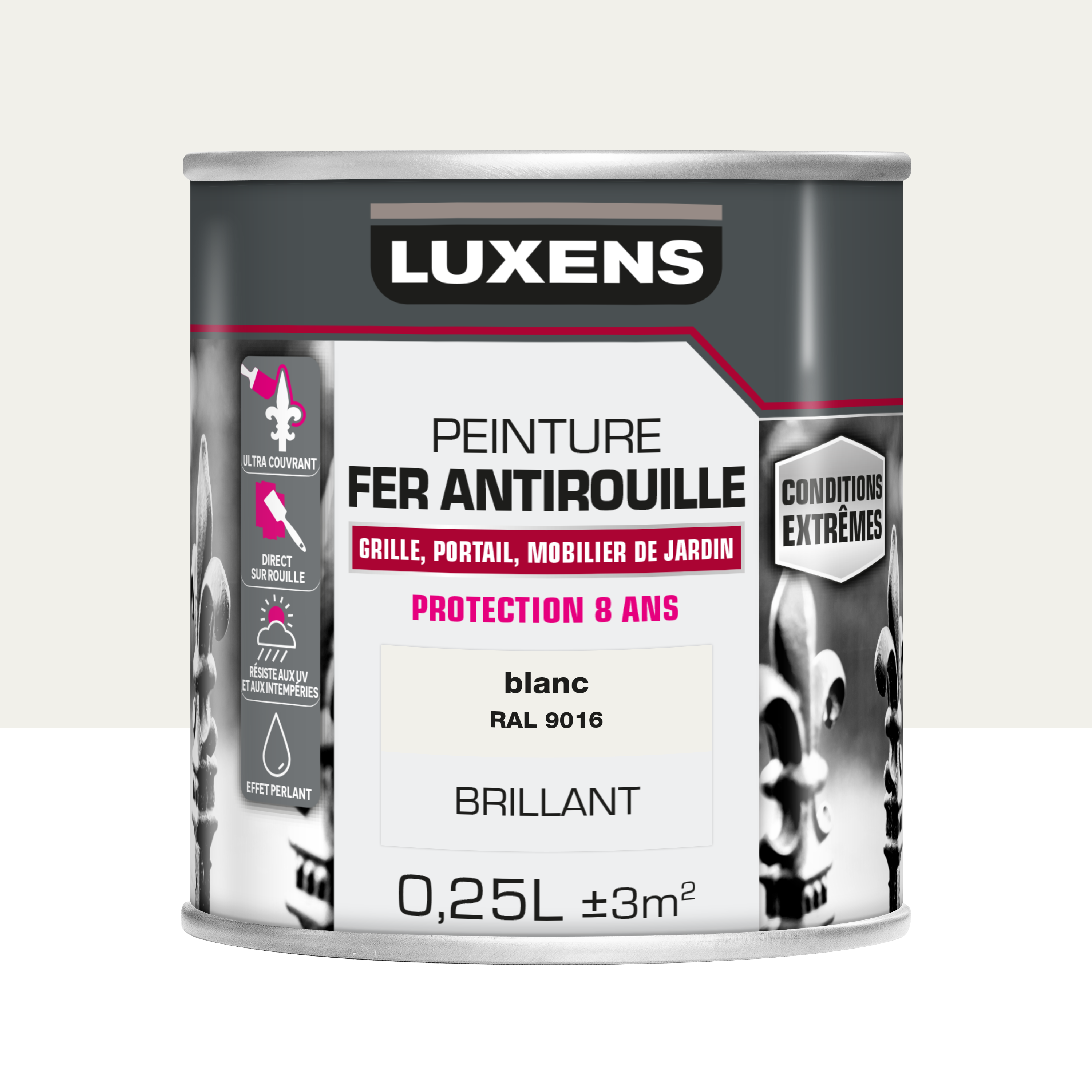 Peinture Ext Rieure Fer Conditions Extr Mes Luxens Blanc Brillant L