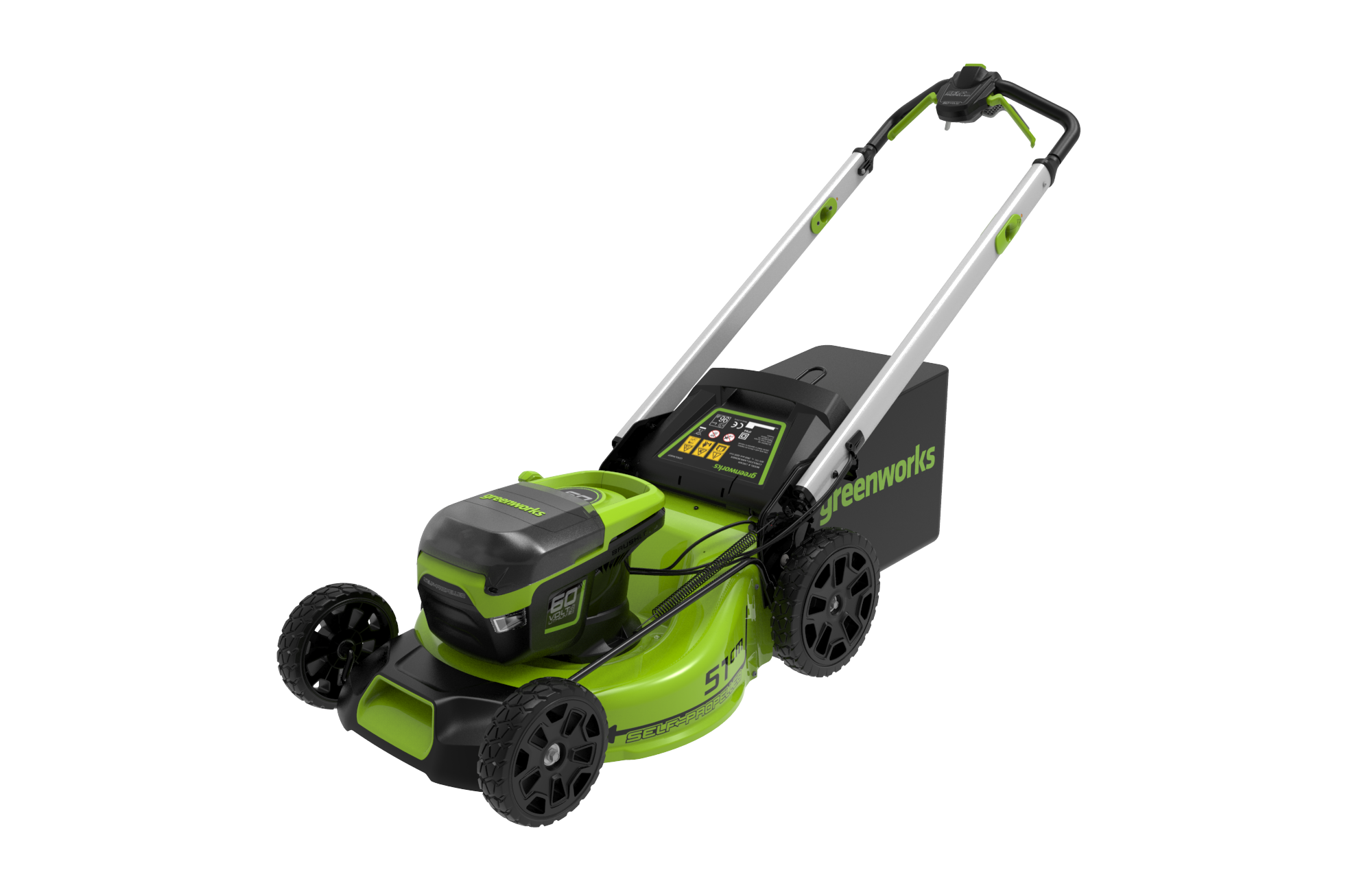 Tondeuse Sur Batterie GREENWORKS 60 V L 51 Cm Sans Batterie Leroy Merlin