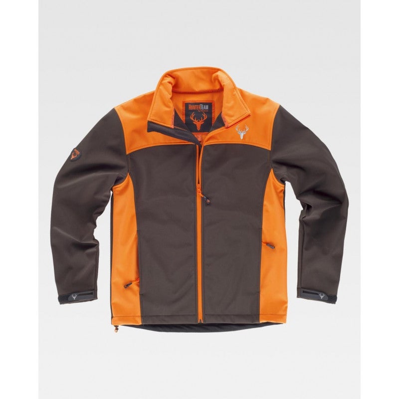 Chaqueta Workshell con canesús y costadillos a contraste WORKTEAM S8630