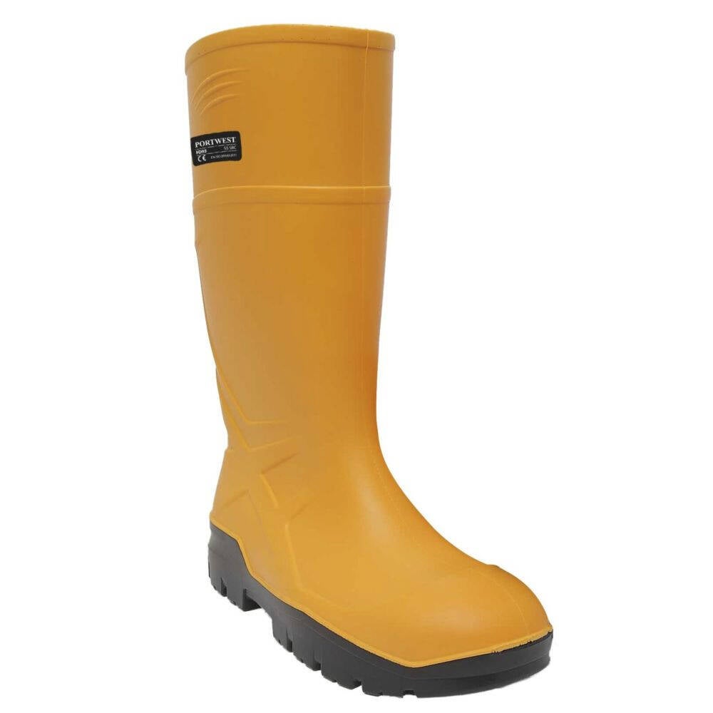 Botte de sécurité Portwest PU S5 CI FO Jaune 40 Leroy Merlin