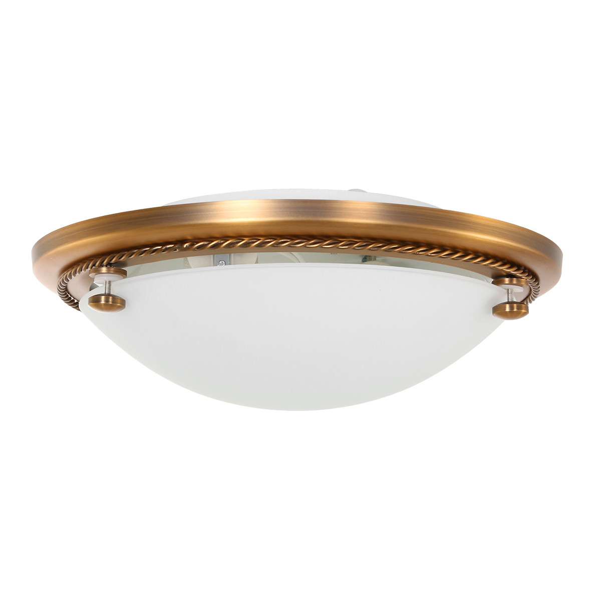 Sienna Ceiling And Wall Plafonnier Semi Encastr Bowl Bronze Bross