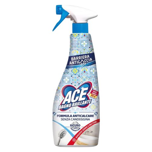 Ace Bagno Brillante Spray Formula Anticalcare Senza Candeggina Ml