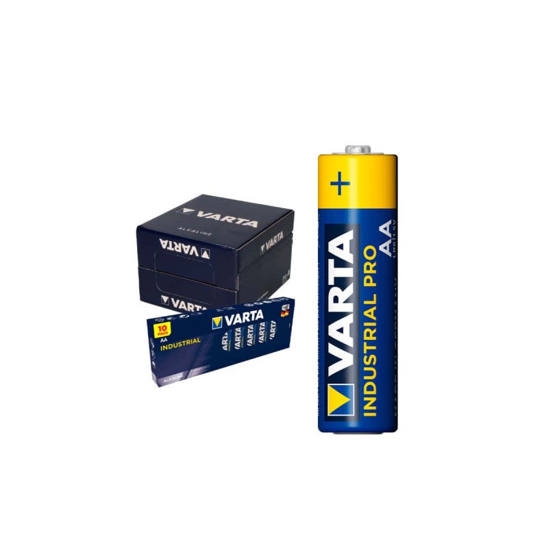 Confezione da 10 batterie Varta industrial pro AA lr06 ø14 Leroy Merlin