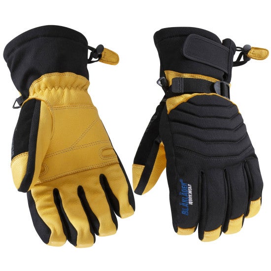 Gants De Travail Hiver Thinsulate Noir Jaune Taille Au