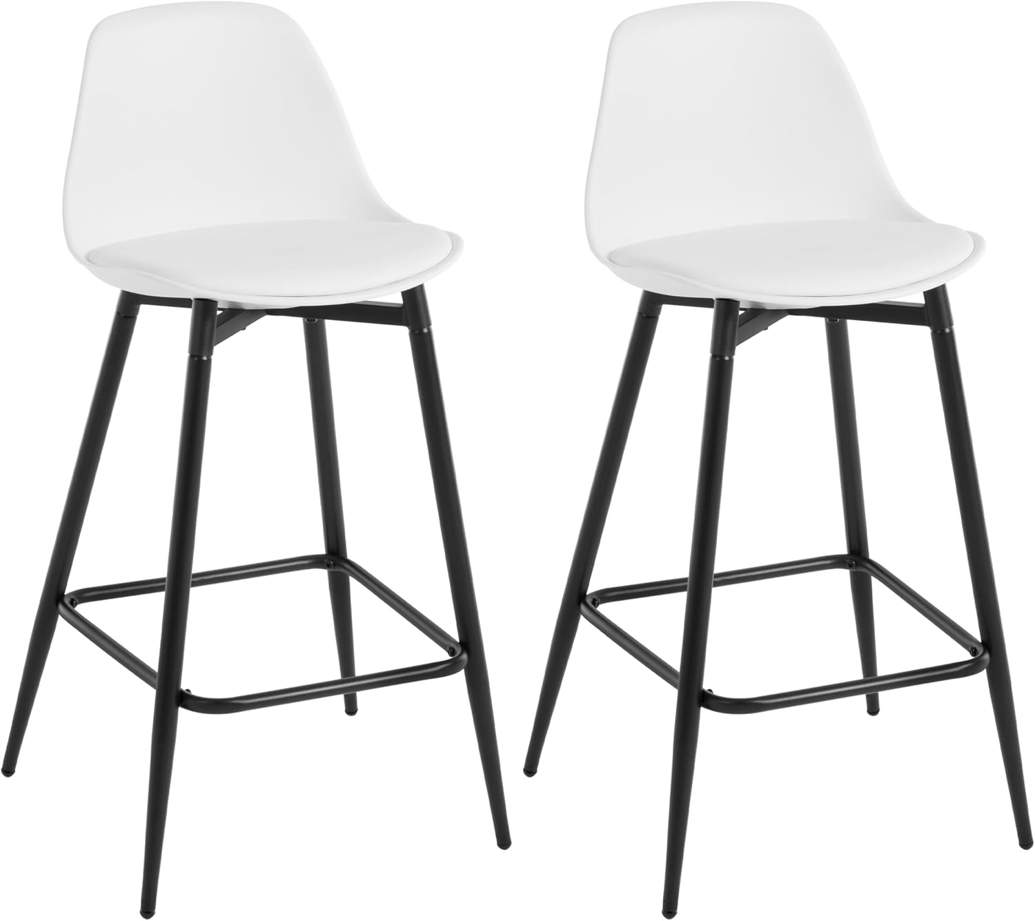 Lot De 2 Tabourets De Bar 42x43x86 5 Cm Tabouret De Cuisine Avec