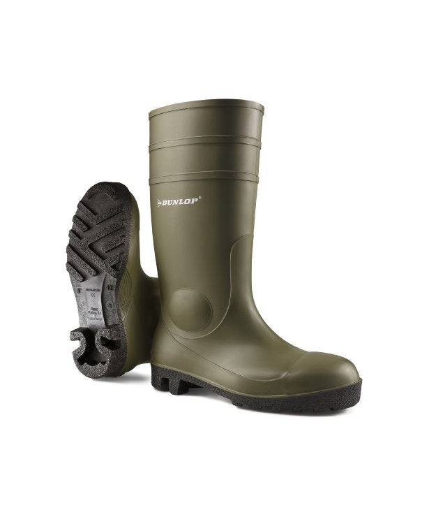 Bota Pvc Dunlop Protomaster Verde S5 T 41 Leroy Merlin