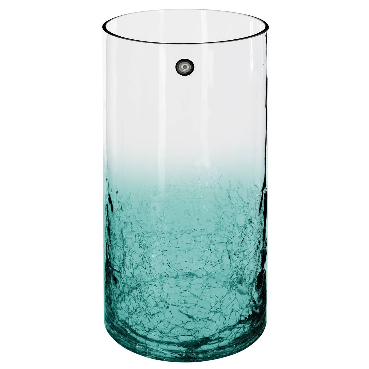 Vase cylindre verre craquelé H30 cm Atmosphera créateur d