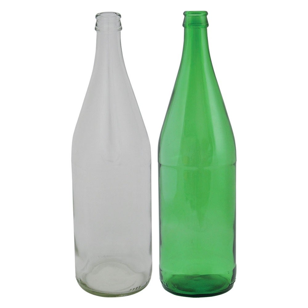 Bouteille Verre Vichy 1000 Ml Couleur Vert Leroy Merlin