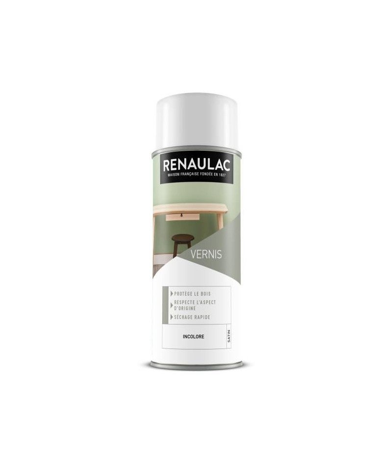 Renaulac Peinture A Rosol Vernis L Incolore Satin Leroy Merlin