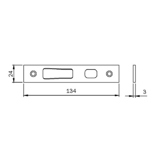 G Che Plate Haute Basse Multiblindo Iseo Pour Penes Crochet Inox