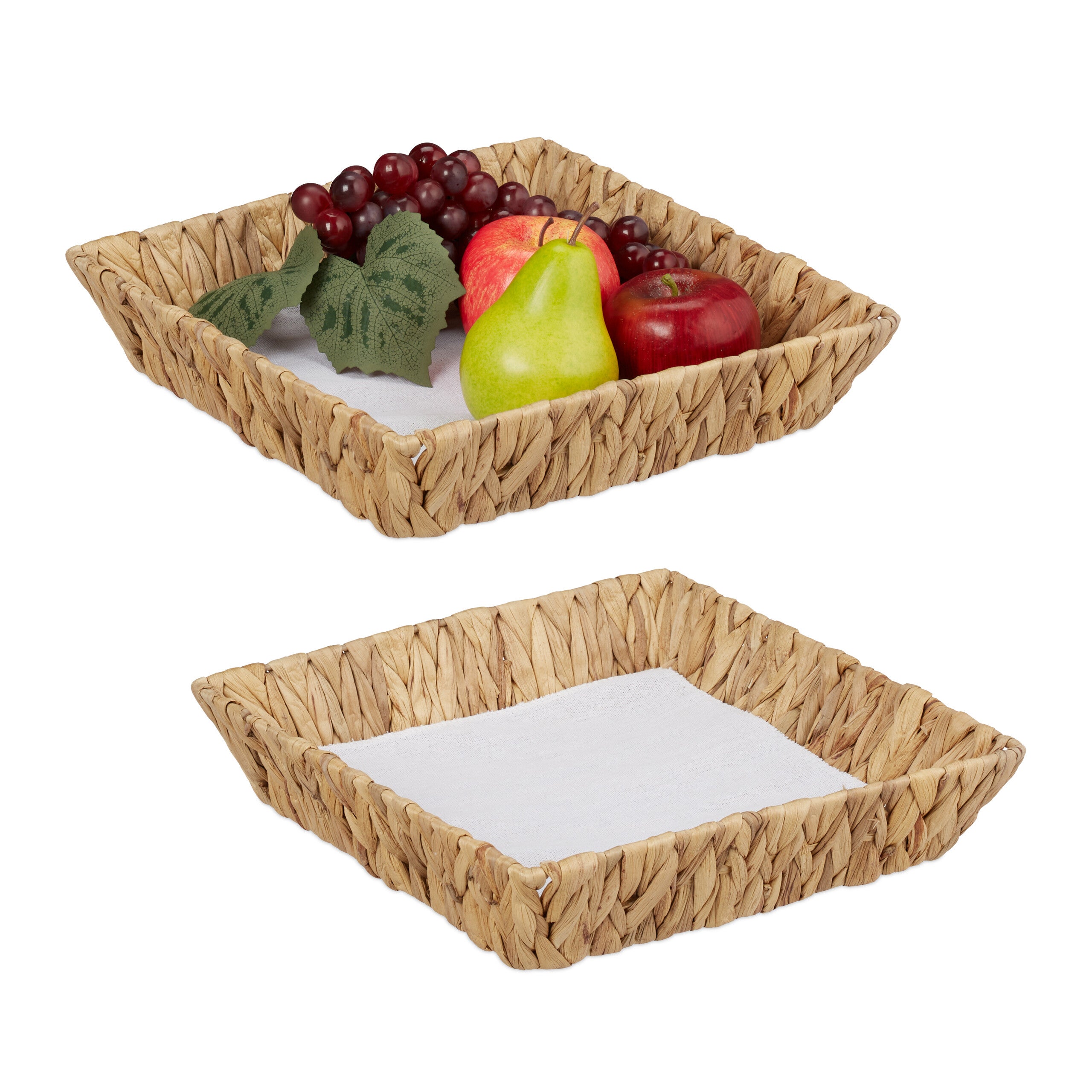 Relaxdays Corbeille Fruits Lot De Panier D Co Pour Fruits Pain