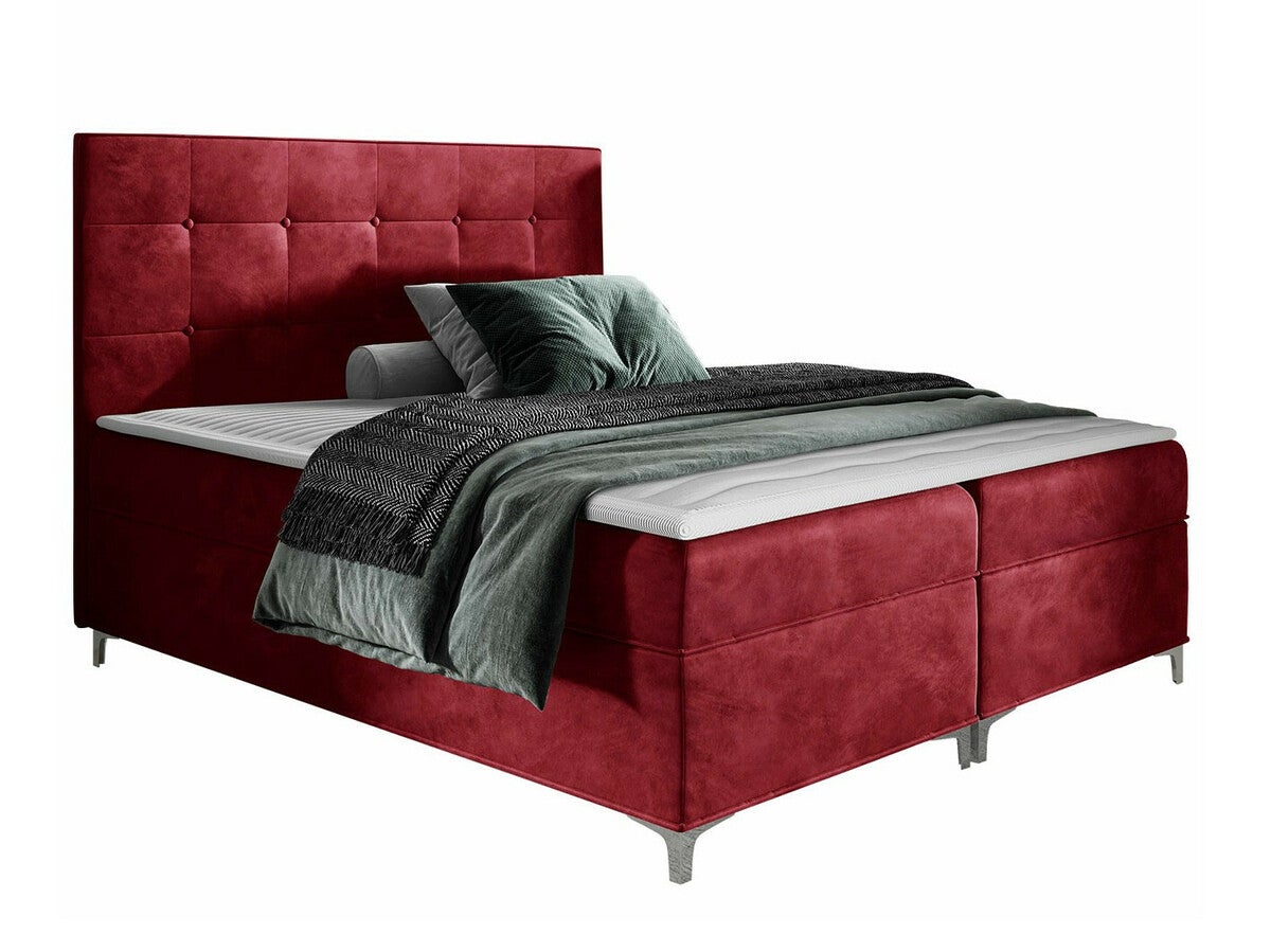 Cama Continental Baltimore 185 Continental Doble Rojo 180x200