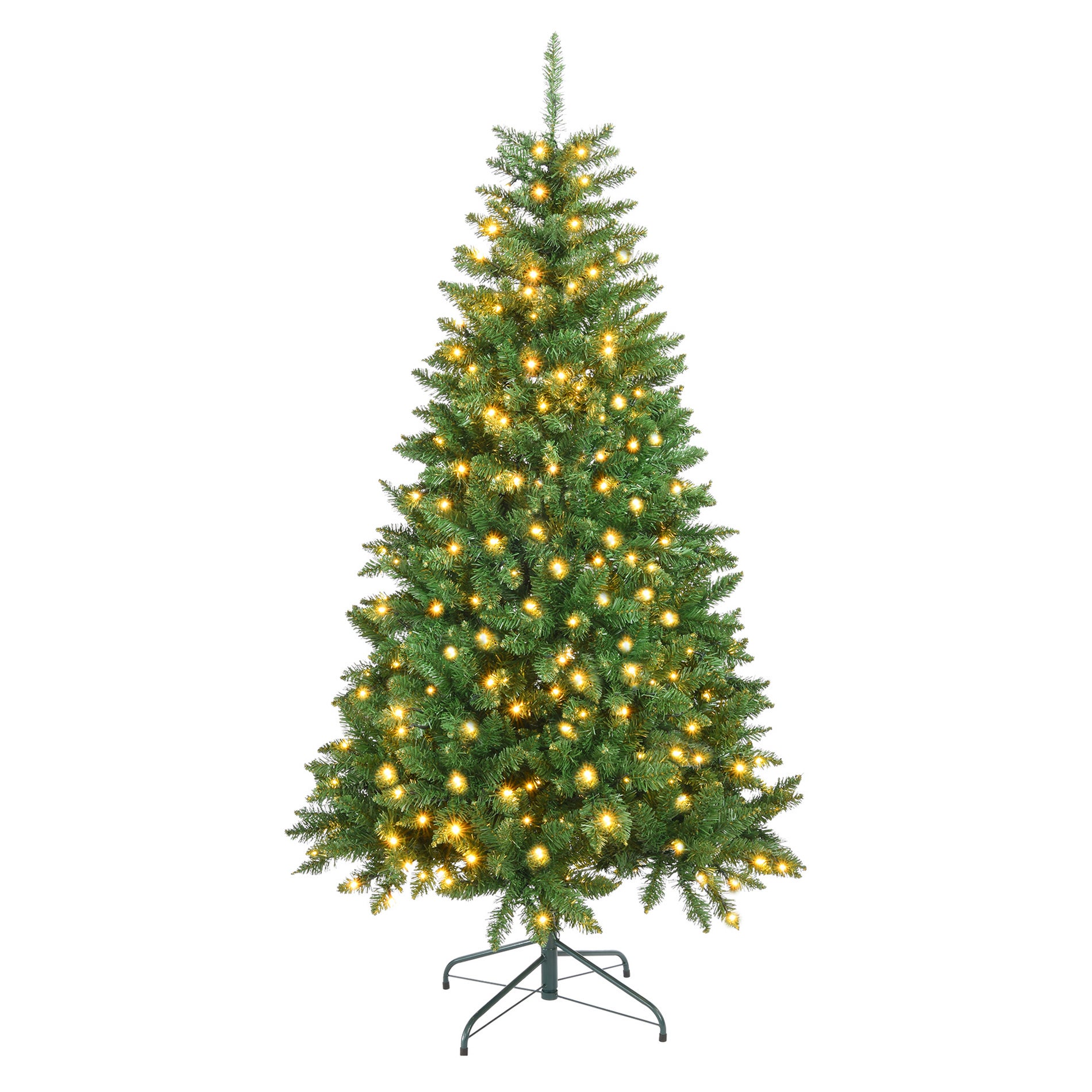 Rebecca Mobili Arbre de Noël Artificiel Sapin 210 cm Epais Vert 1050