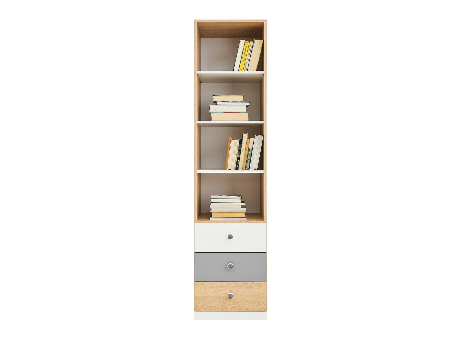 Étagère Omaha R123 Avec tiroirs Ouvert Stratifié Number of drawers