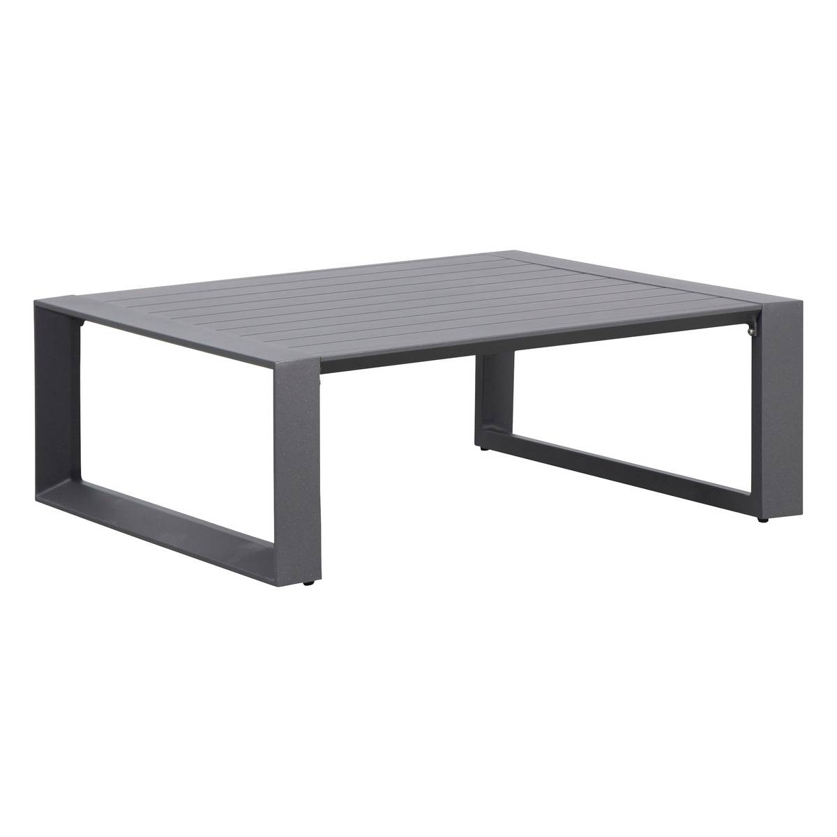 Hesp Ride Allure Square Side Table Graphite X X Cm