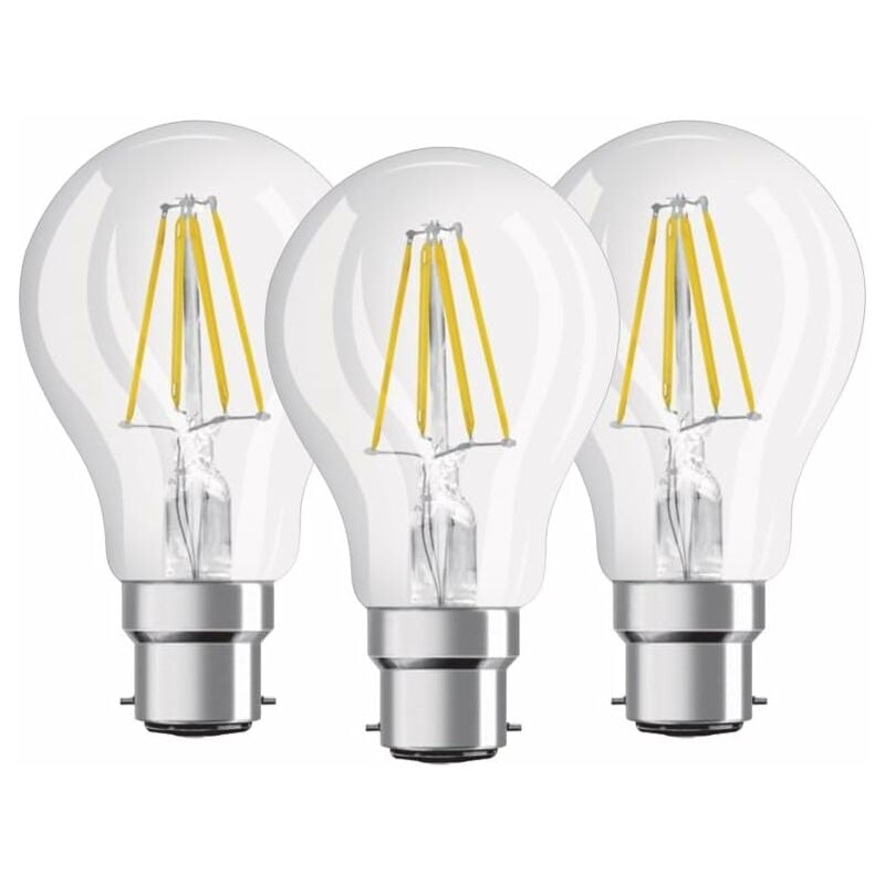 Lot De Ampoules Led Filament Standard Culot B W Equivalent