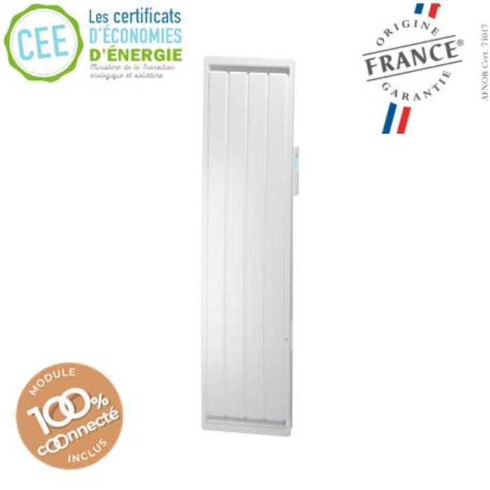 Radiateur Inertie S Che Fonte Calidoo Noirot Vertical W