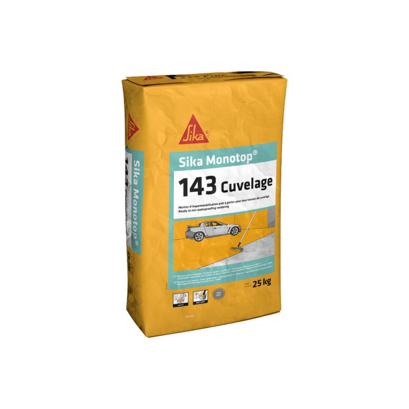 Revêtement d imperméabilisation SIKA MonoTop 143 Cuvelage 25 kg