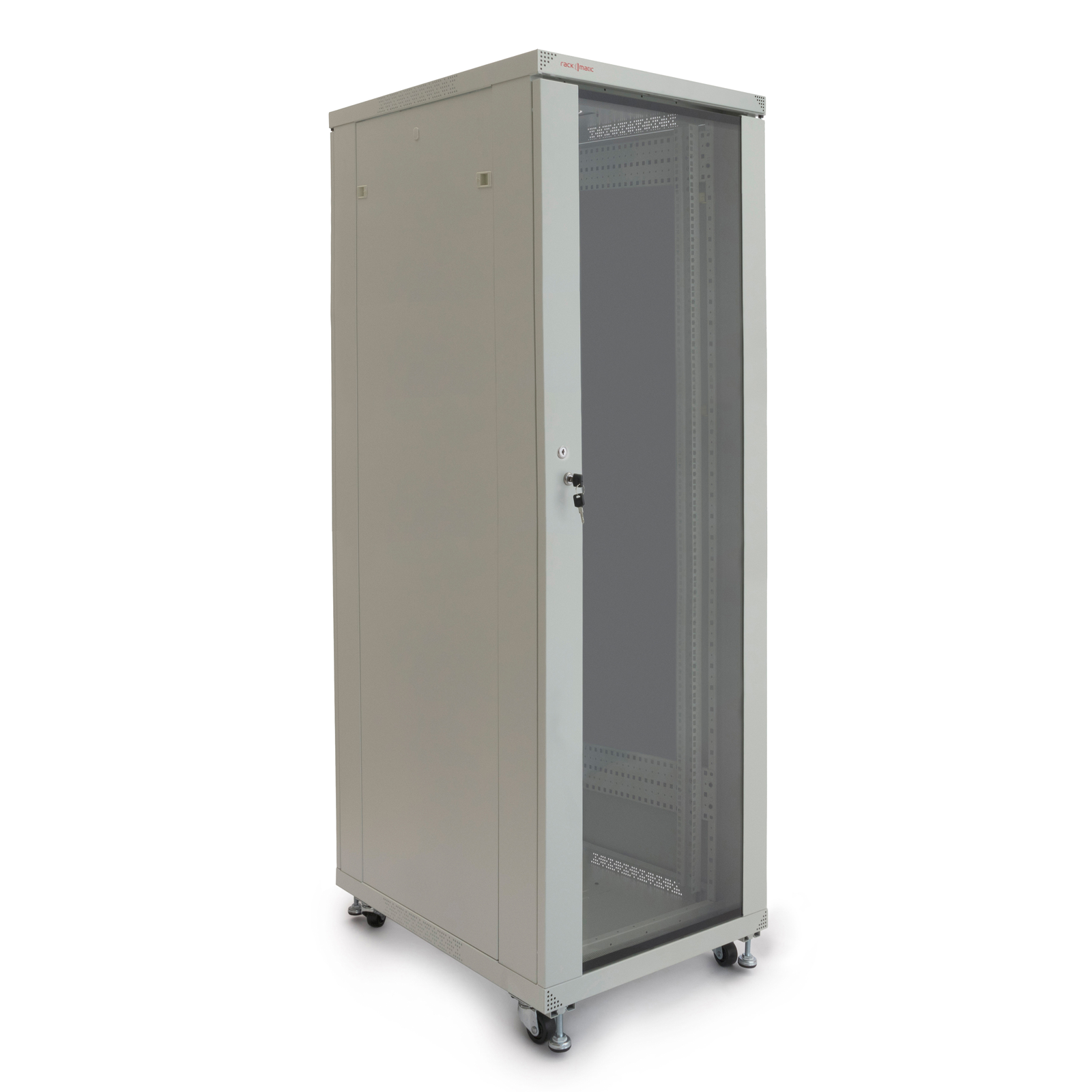 Armario Rack 19 De Pie 33U 600x800x1600mm Blanco MobiRack De RackMatic