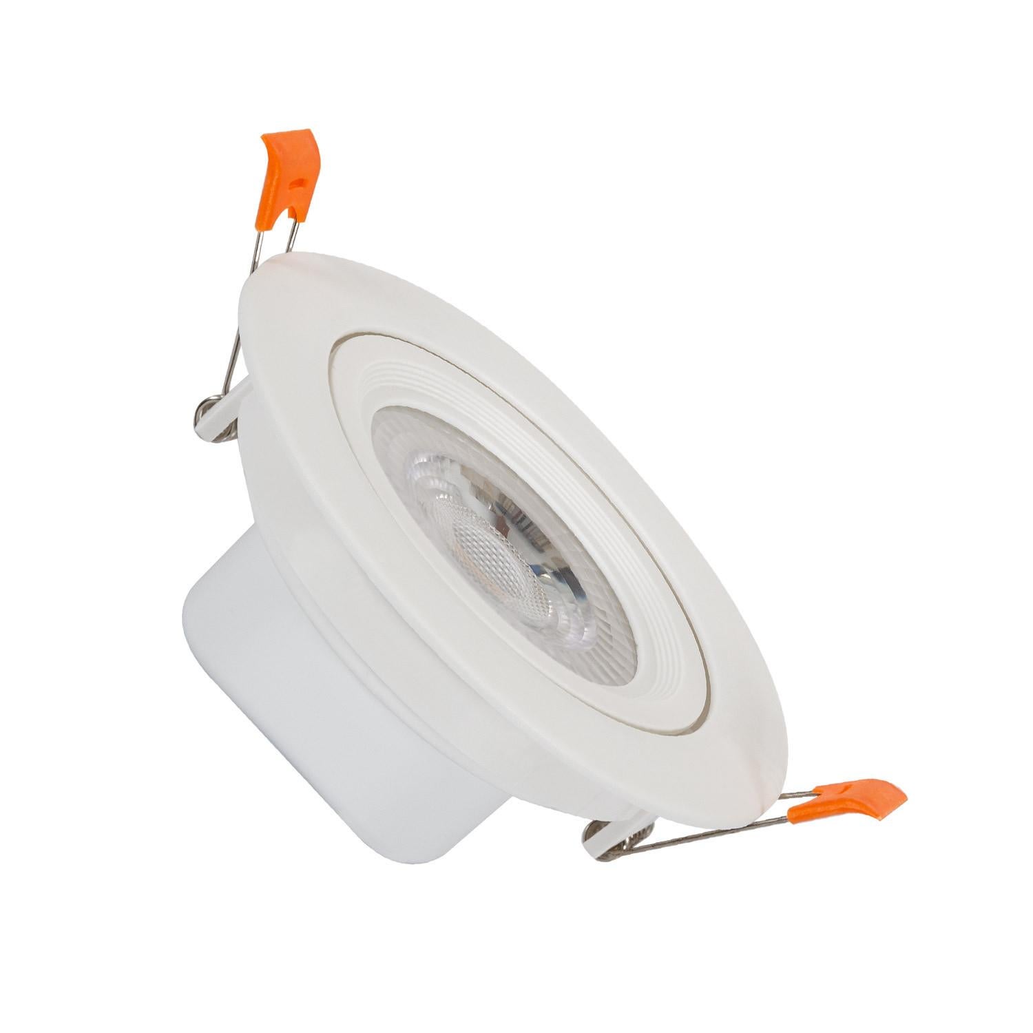 Ledkia Faretto Downlight Led Cob Solid Orientabile Circolare Bianco W