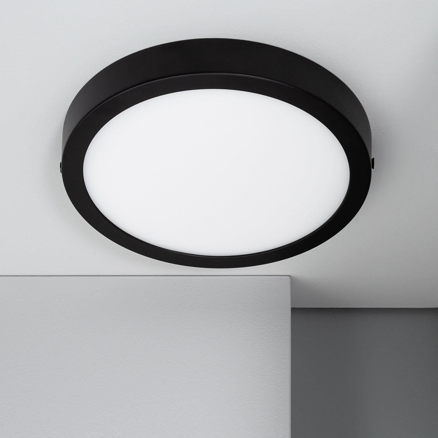 Ledkia Plaf N Led W Circular Aluminio Mm Slim Cct Seleccionable