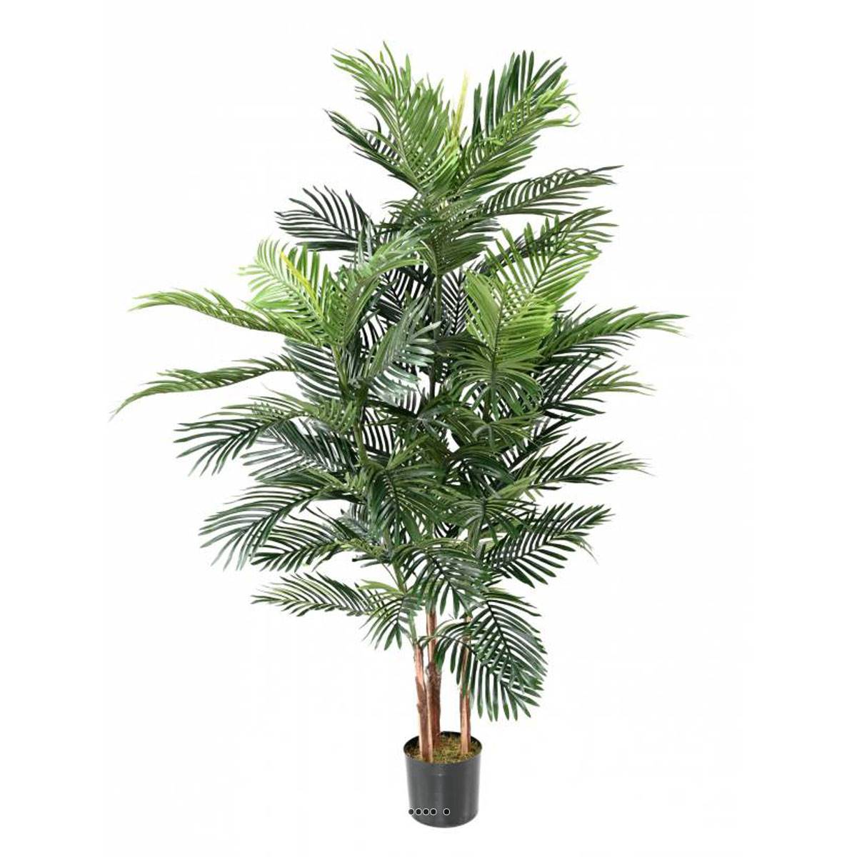 Joli Palmier Areca Artificiel En Pot Multitroncs H 150 Cm Vert Leroy