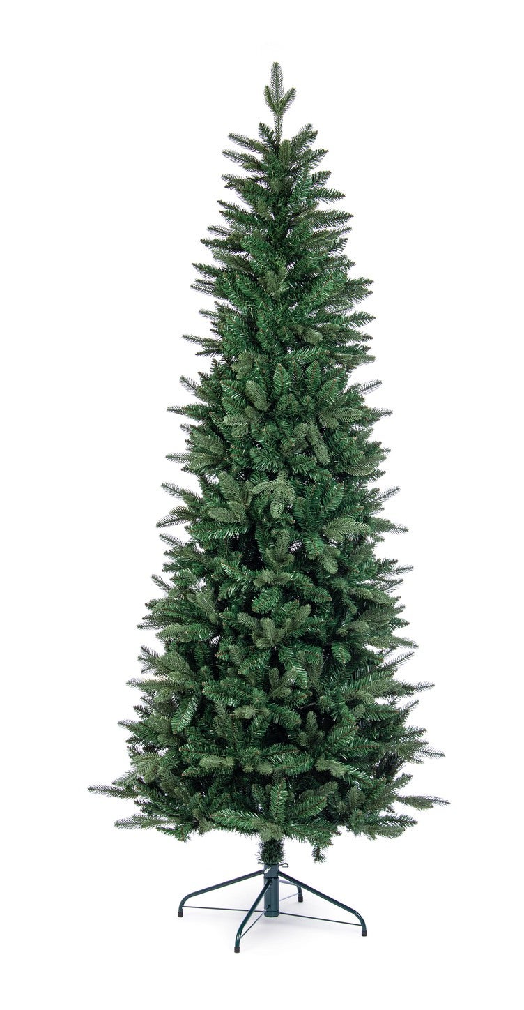 Sapin De No L R Aliste Logan Slim Avec Aiguilles Pe Pvc H Cm