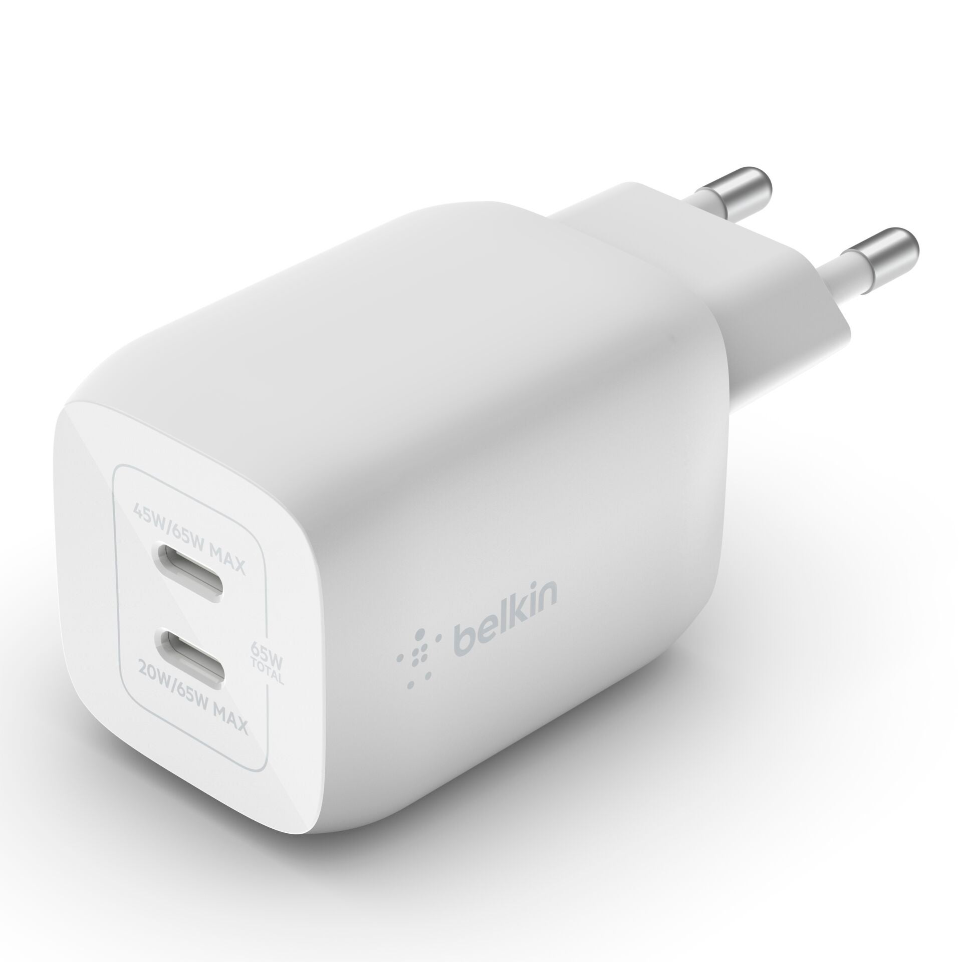 Chargeur Belkin Boost Charge Xusb C W Pd Pps Blanc Wch Vfwh