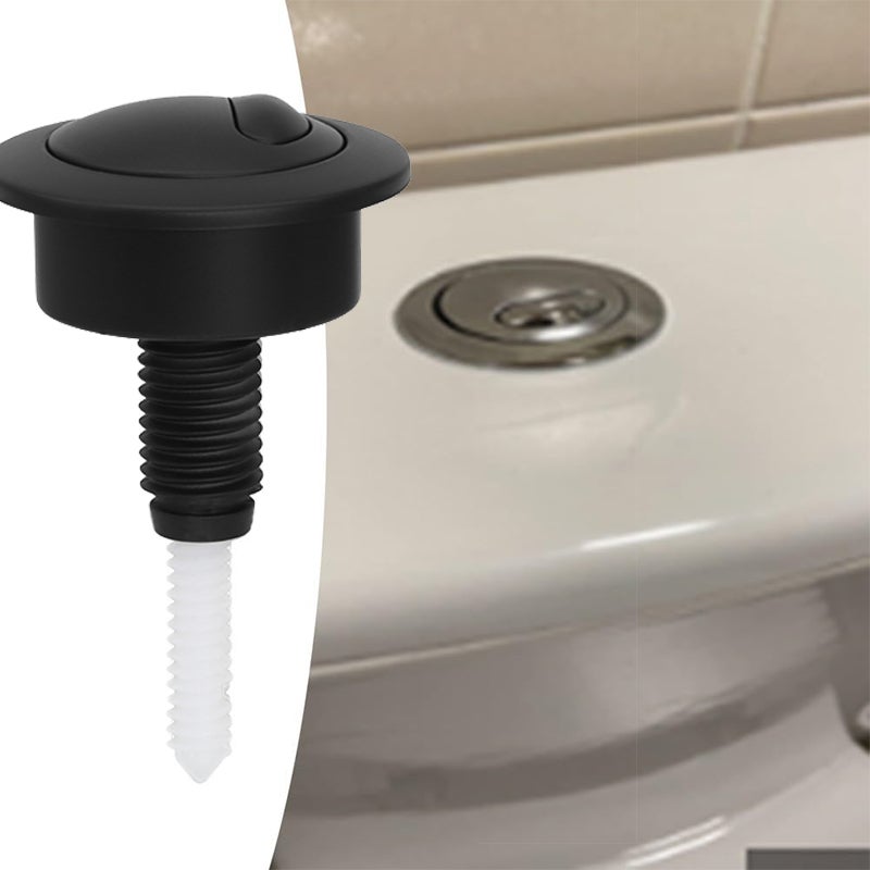 Bouton poussoir de chasse d eau pour WC adapté au robinet de vidange