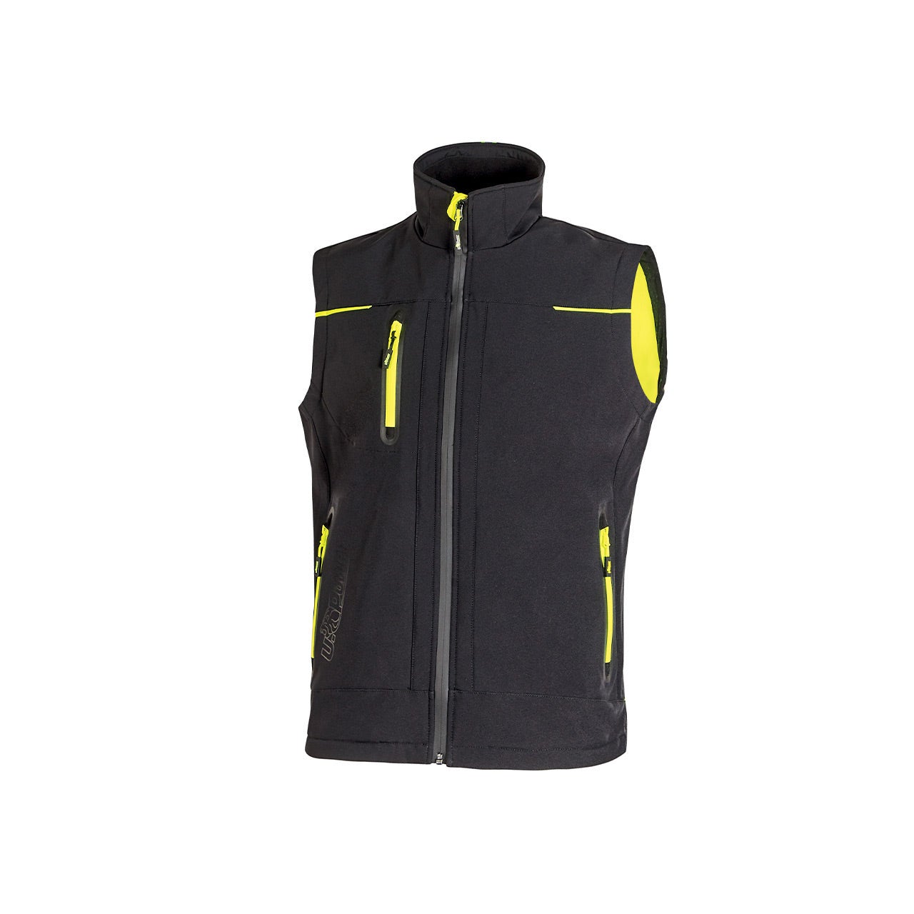 U Power Universe Gilet De Travail Sans Manches En Carbone Noir M