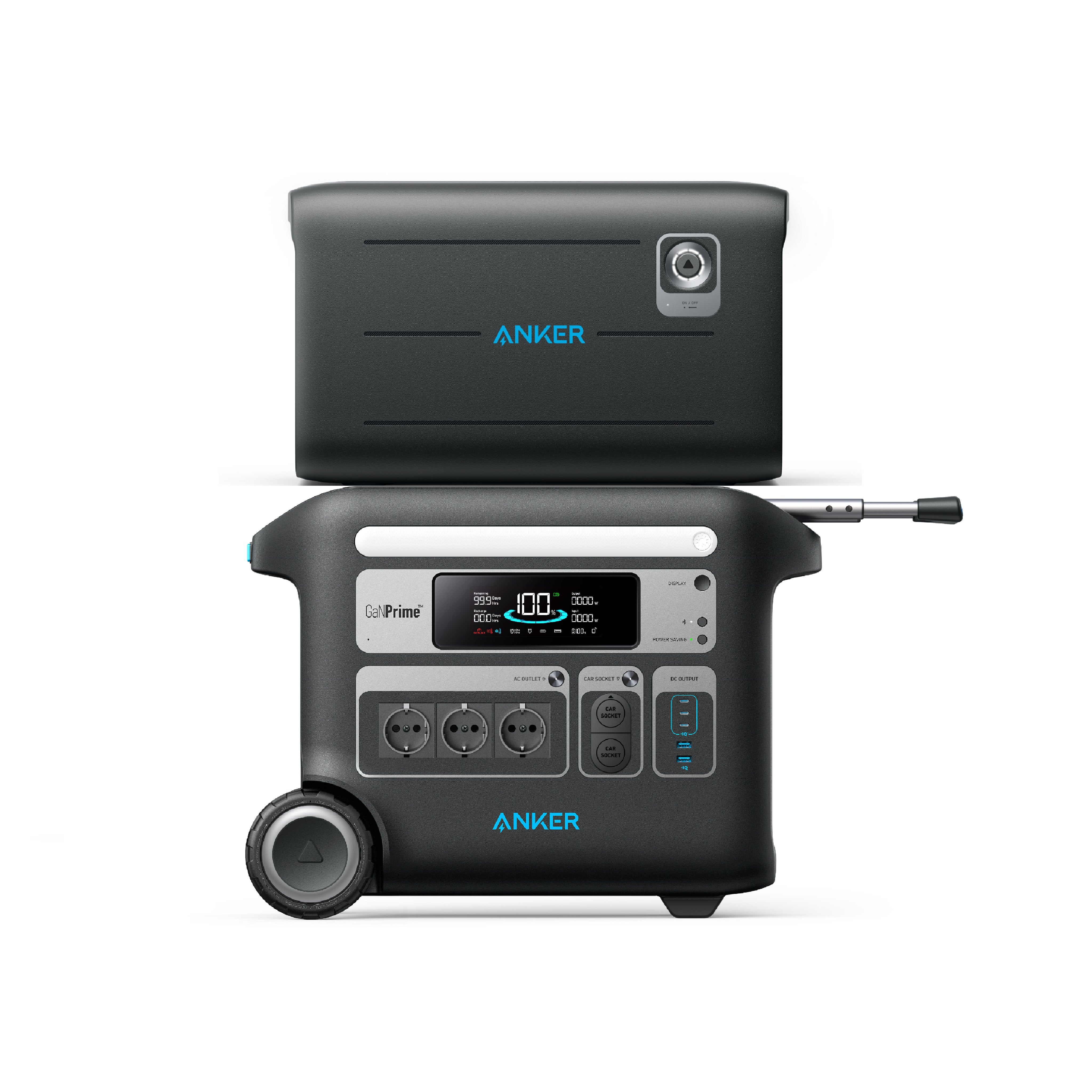 Anker SOLIX F2000 Station électrique Professionnelle avec BP2600