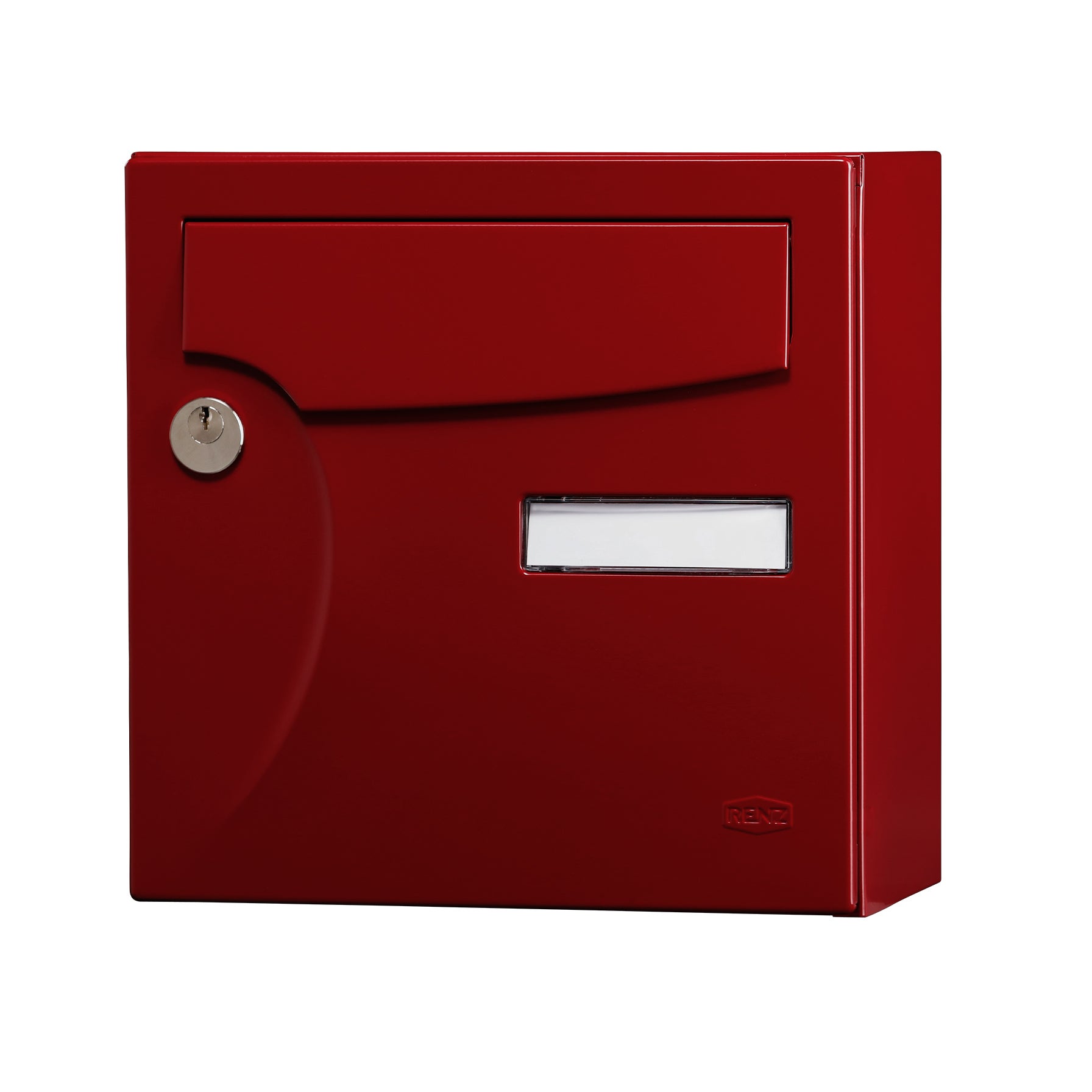 Boite aux lettres Préface compact rouge pourpre RAL 3004 brillant