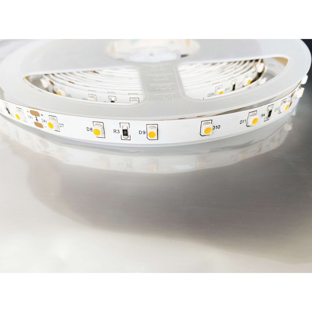 Striscia Led Bianca V Led M W M M Bianco Caldo K Leroy