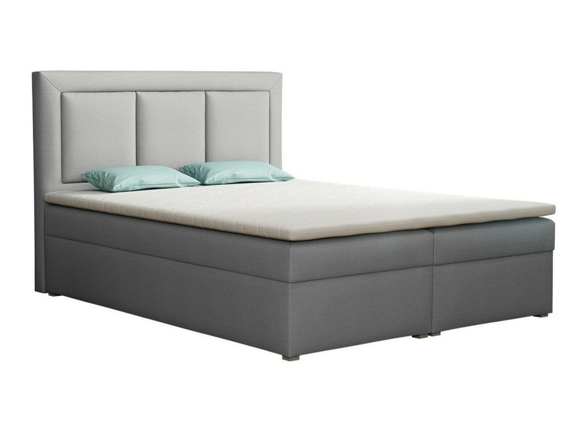 Cama Continental Pomona Continental Doble Gris X Tapiz