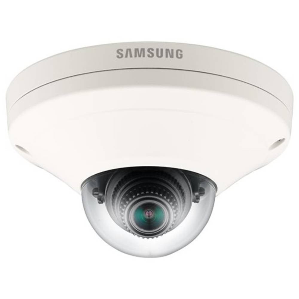 Cam Ra D Me Ip Plafond Full Hd Mp Samsung Compatible Nvr R Seau Poe