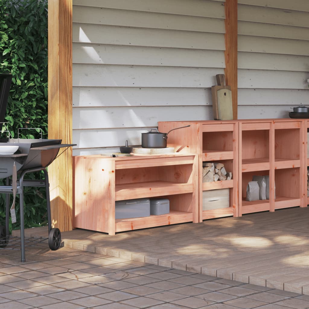 Gabinetes De Cocina Para Exterior Piezas De Madera Maciza Douglas