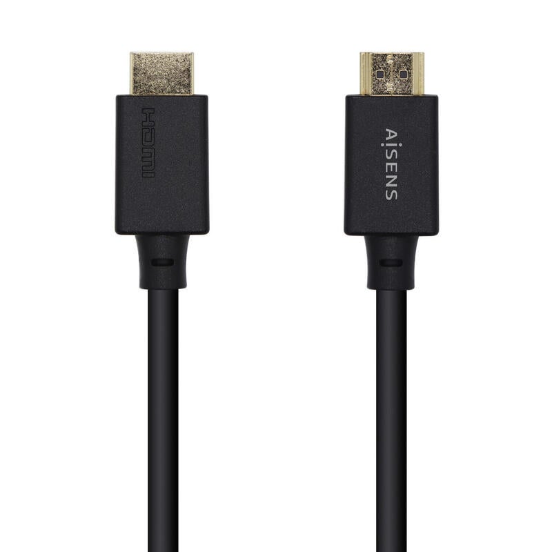 C Ble HDMI Aisens A150 0423 Hdmi M Le Hdmi M Le 2m Noir Leroy Merlin