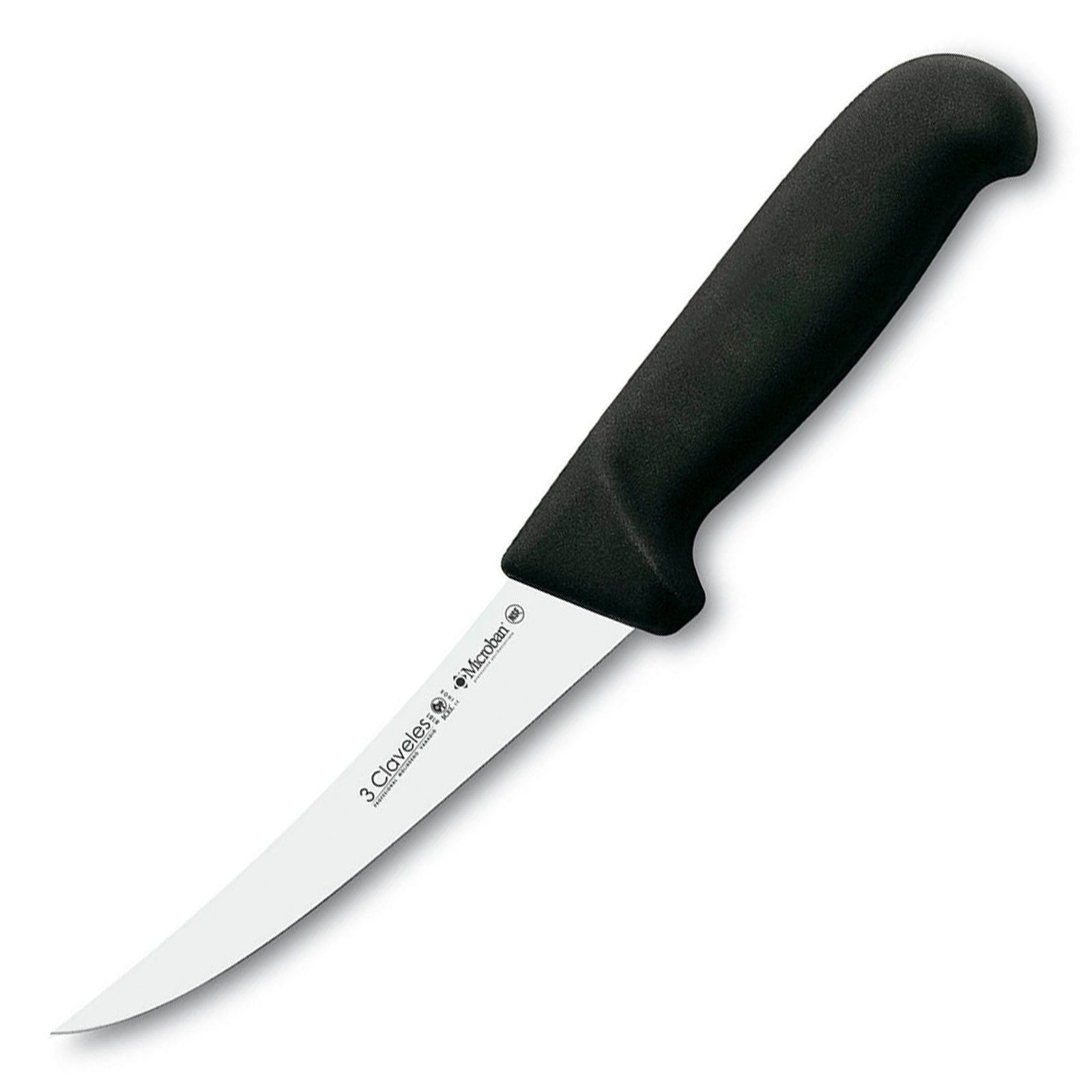 3 Claveles Proflex Cuchillo Deshuesador Semi Flexible Curvo 15cm