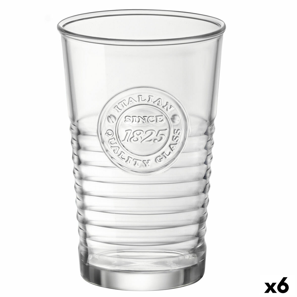 Vaso Bormioli Rocco Officina Vidrio 325 Ml 6 Unidades Leroy Merlin