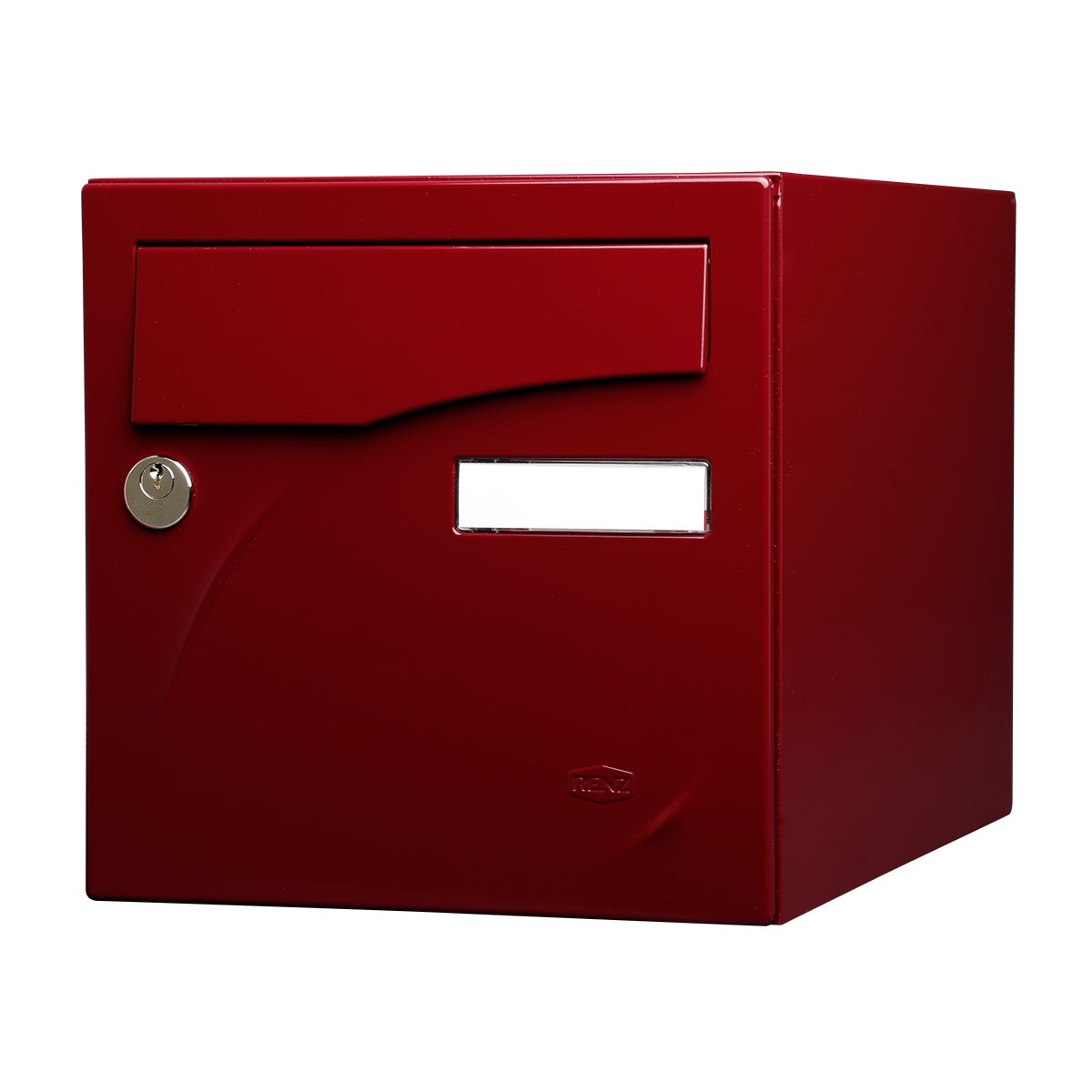 Boite Aux Lettres Pr Face Portes Rouge Pourpre Ral Brillant