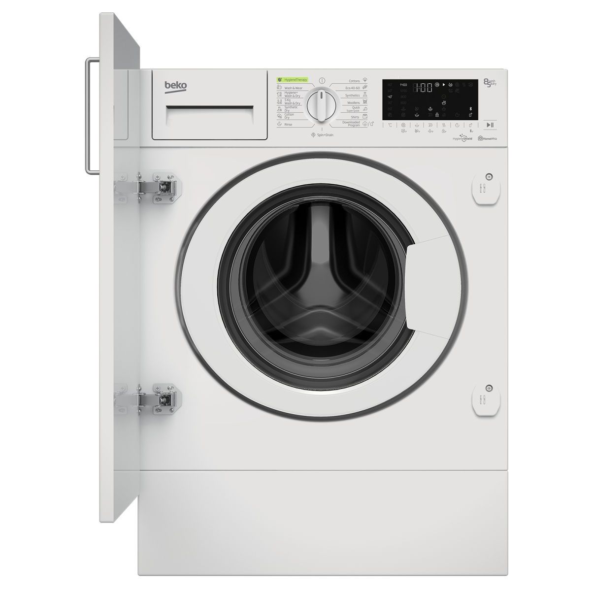 Lave linge séchant hublot encastrable BEKO HITV8736B0HT Leroy Merlin